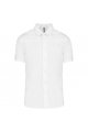 Heren Overhemd korte mouw Kariban K531 WHITE